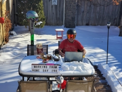 working from home